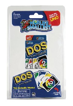 World's Smallest Dos Card Game (UNO)