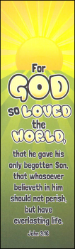 For God So Loved the World Bookmark