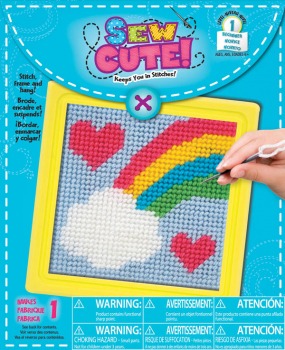 Sew Cute Needlepoint Rainbow