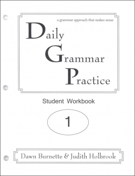 Daily Grammar Practice Student Workbook Grade 1