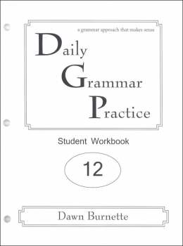 Daily Grammar Practice Student Workbook Grade 12