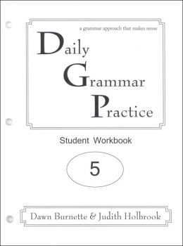 Daily Grammar Practice Student Workbook Grade 5