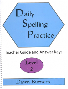 Daily Spelling Practice Level 2 Teacher Guide