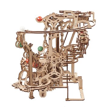 Ugears 3D Wooden Mechanical Model Marble Track
