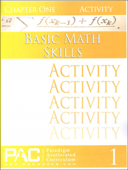 Basic Math Skills: Chapter 1 Activities