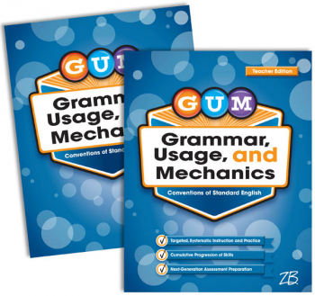 Zaner-Bloser GUM: Grade 8 Home School Bundle - Student Edition/Teacher Edition
