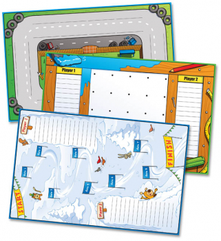 Zaner-Bloser Spelling Connections Grade 2 Game Mats (2012 edition)