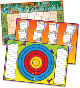 Zaner-Bloser Spelling Connections Grade 6 Game Mats (2012 edition)