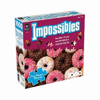 Yes, Please... Donuts Impossible Puzzle - 1000 Piece