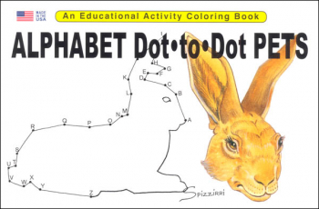 Alphabet Dot-to-Dot Pets Activity Book