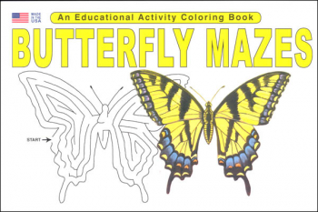 Butterfly Mazes Activity Book