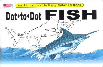 Dot-to-Dot Fish Activity Book
