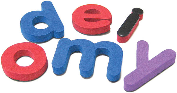 foam magnetic letters