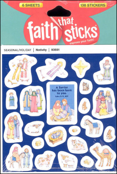 Nativity Stickers (Faith That Sticks)