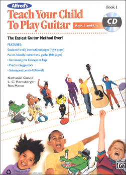 Alfred's Teach Your Child to Play Guitar Book 1 & CD
