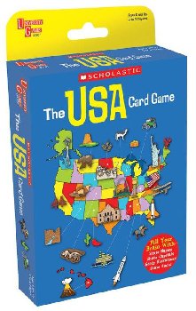 Scholastic USA Card Game Tuck Box