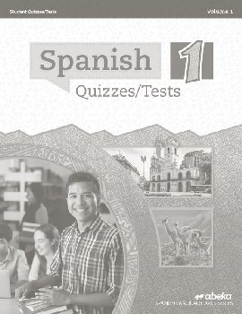 Spanish 1 Quiz and Test Book Volume 1