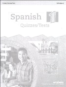 Spanish 1 Quiz and Test Book Volume 2