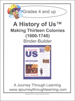 History of US Binder Builder Book 2 - Making Thirteen Colonies Printed