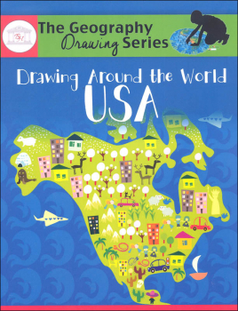 Drawing Around the World: USA (Geography Drawing Series)