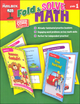 Fold & Solve Math Grade 1 | The Mailbox | 9781612762517