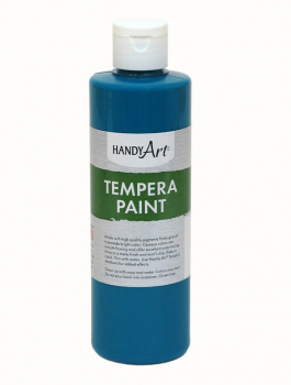 Turquoise Tempera Paint 8 oz.