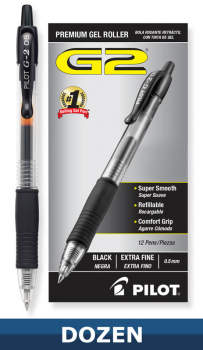 G2 Extra Fine Point Pen - Black (box of 12)