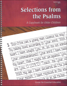 Selections from the Psalms - Book 5 (Scripture-Based Copybooks)