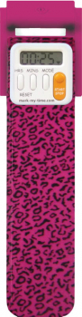 Mark-My-Time Digital Booklight Pink Leopard