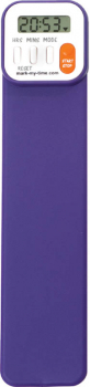 Mark-My-Time Digital Bookmark Neon Purple