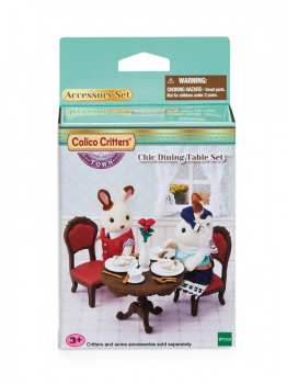 Chic Dining Table Set (Calico Critters)