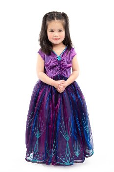Purple Ice Princess Dress - Medium