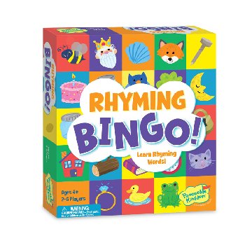 Rhyming BINGO! Learn Rhyming Words! Game