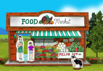 Grocery Store Playset and Characters (Happy Place Collection)