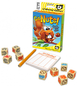 Go Nuts Game (The Completely Cracked-Up Dice Game)