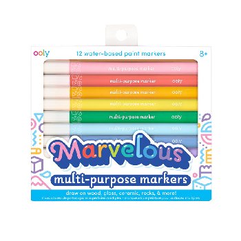 Marvelous Multi-Purpose Paint Markers (set of 12)