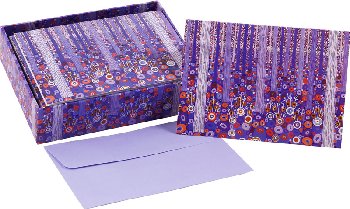 Purple Forest Boxed Note Cards
