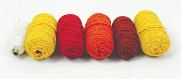 Designer Refill Kits for PegLoom & LaPlooms - Sunset (Red/Orange/Yellow Colors)