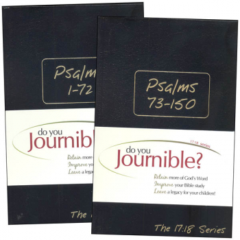 Psalms Journible: The 17:18 Series, 2 Volume Set