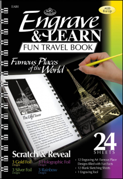 Engraving Art: Famous Places of the World (Engrave & Learn Books)