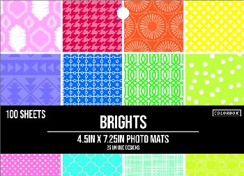 Photo Mats 4.5" x 7.25" - Brights