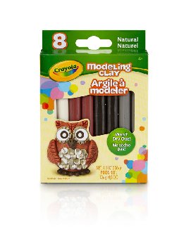 Crayola Modeling Clay: Neutral Color Assortment - 8 count