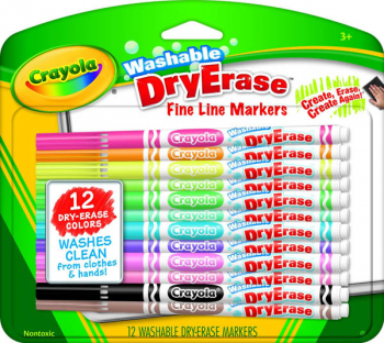 Crayola Super Tips Washable Fine Line Markers 50 Count