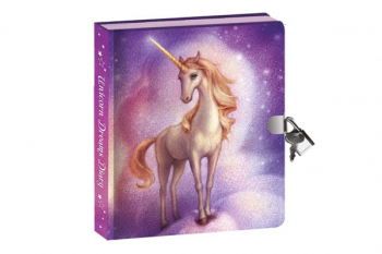 Unicorn Dreams Lock & Key Diary