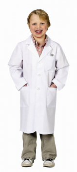 Junior Lab Coat 3/4 Length - size 8/10