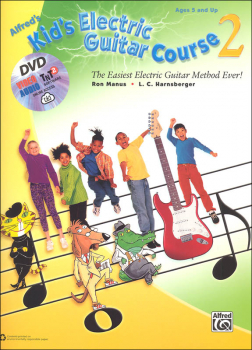 Alfred's Kid's Electric Guitar Course Book 2, DVD & Online Audio, Video & Software