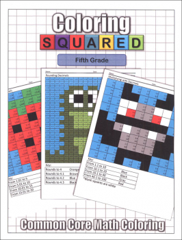 Coloring Squared: Fifth Grade (Coloring Squared Common Core Math Coloring Books)
