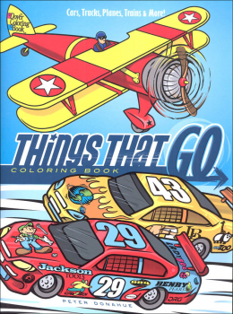 Things That Go Coloring Book