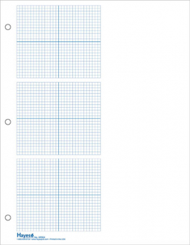 graph paper 3 grid 18 squares 100 sheet pack geyer instructional