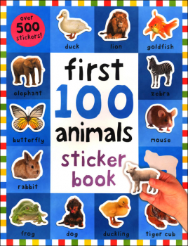First 100 Animals Sticker Book